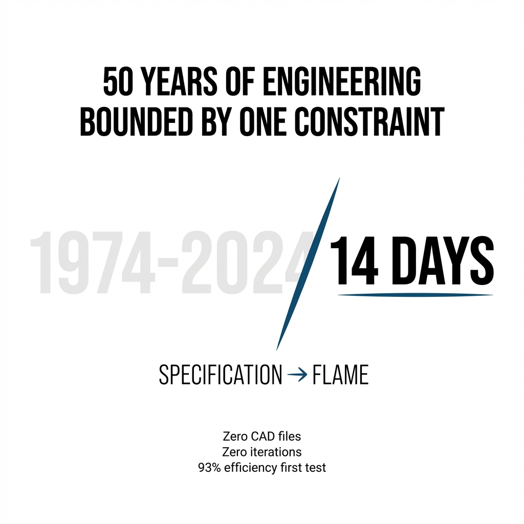 I Watched an AI Design a Rocket Engine in 14 Days. The Implications Go Far Beyond&nbsp;Aerospace.